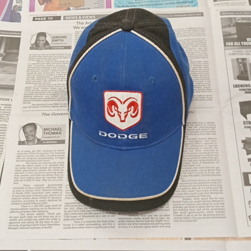 Mens Dodge Ram Hat/ Cap..